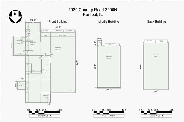 INDUSTRIAL PROPERTY FOR SALE: 1930 County Road 3000 N, Rantoul, IL 61866